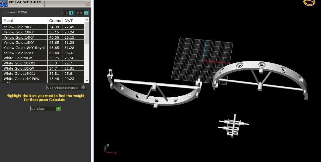 bracelet size18 N012131 3D print model_6