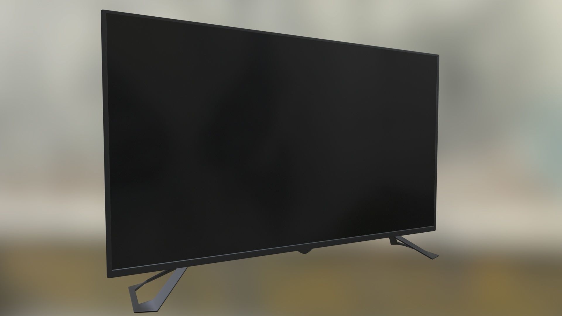Smart TV 3D model_4