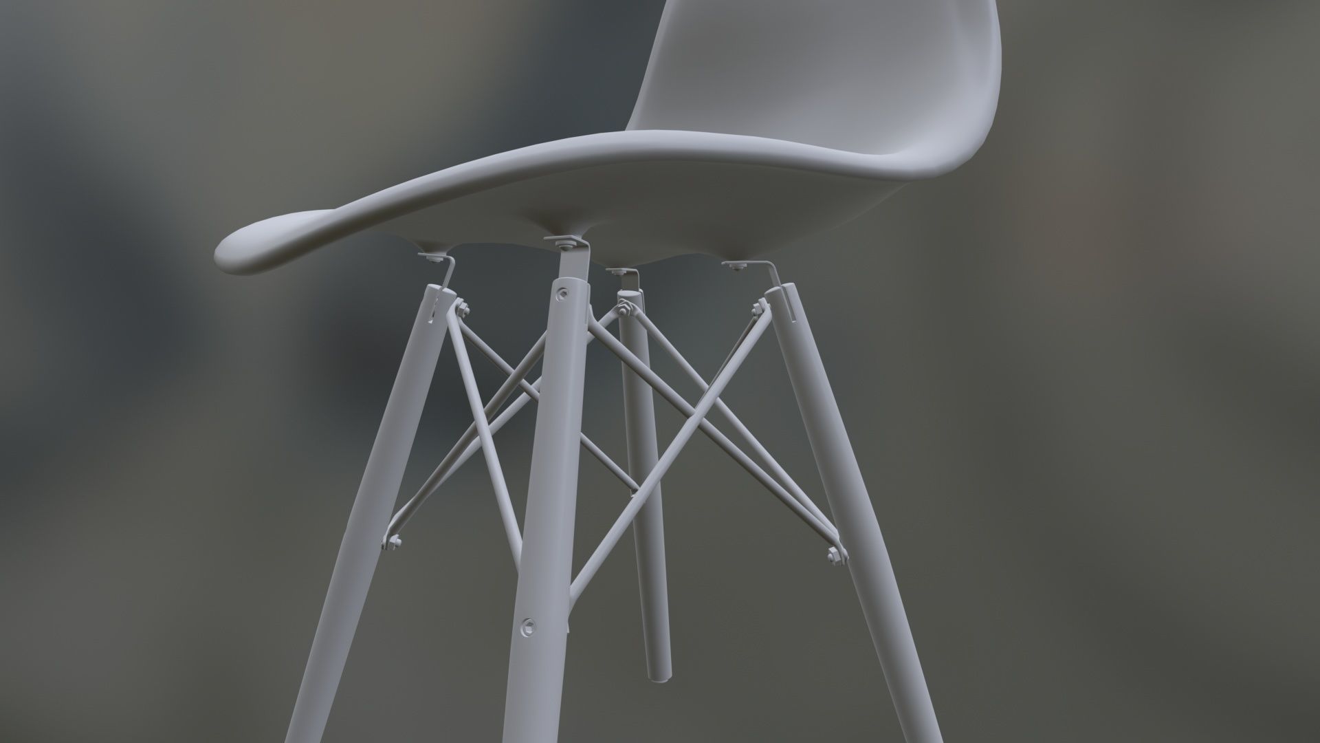 Chair FBX 3D model_7