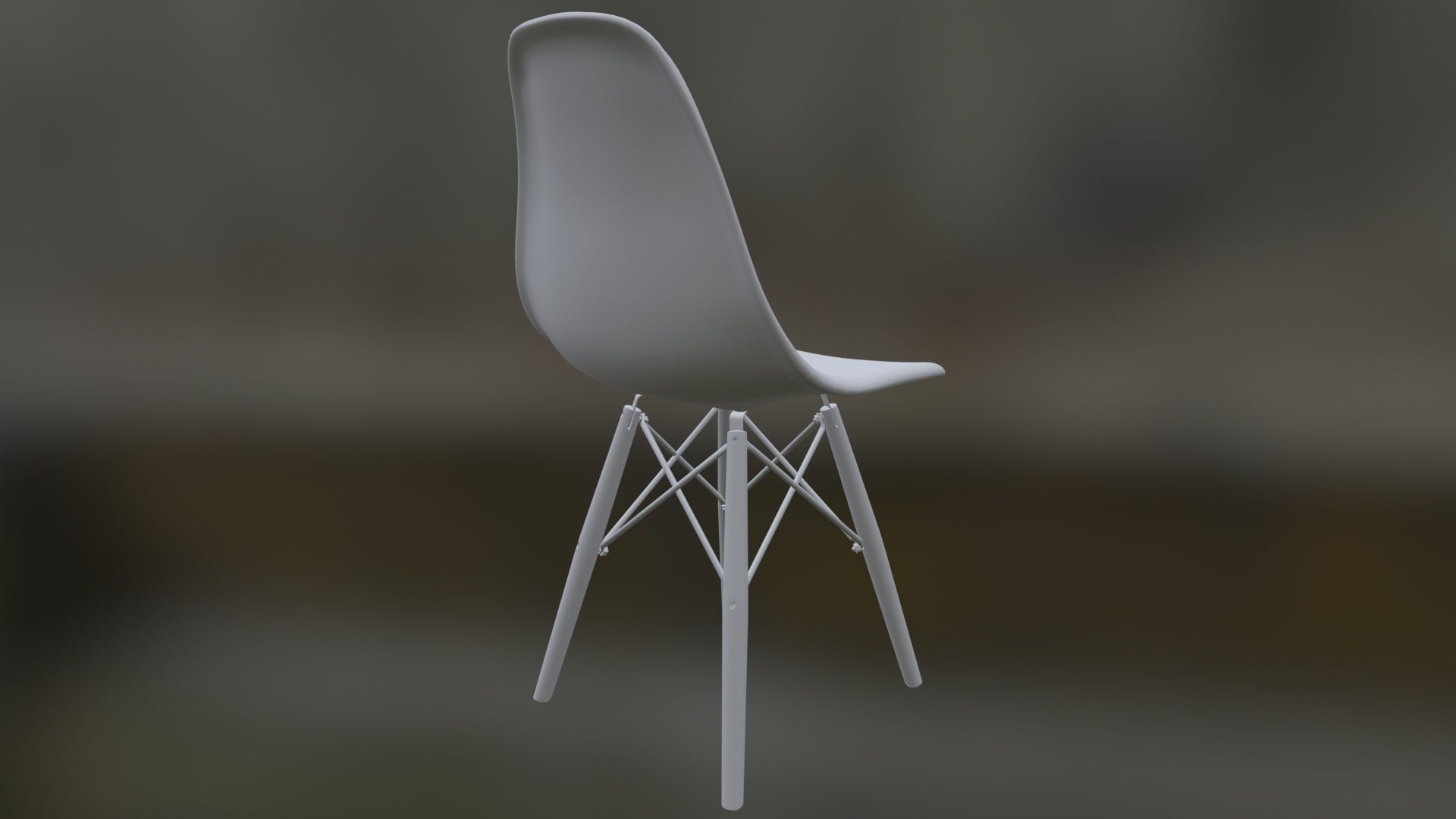 Chair FBX 3D model_3