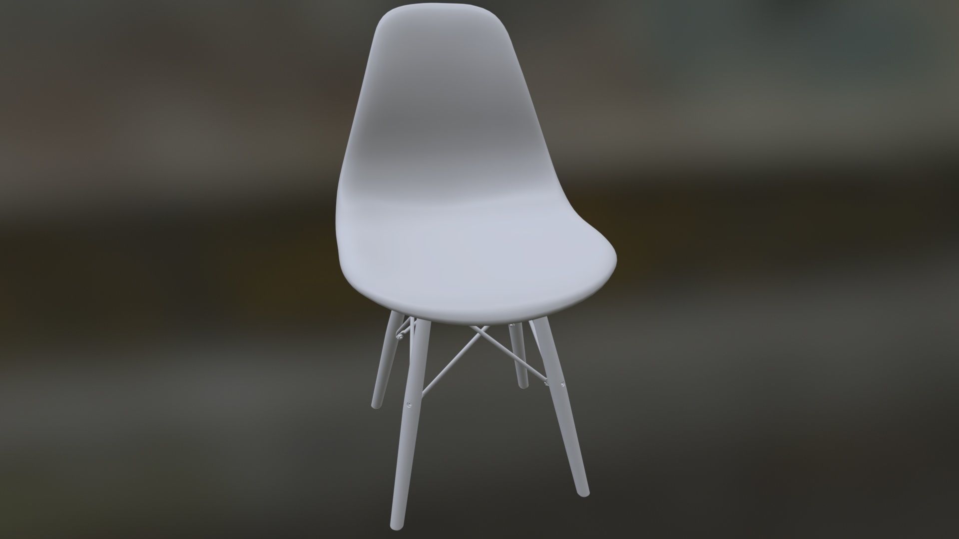 Chair FBX 3D model_2