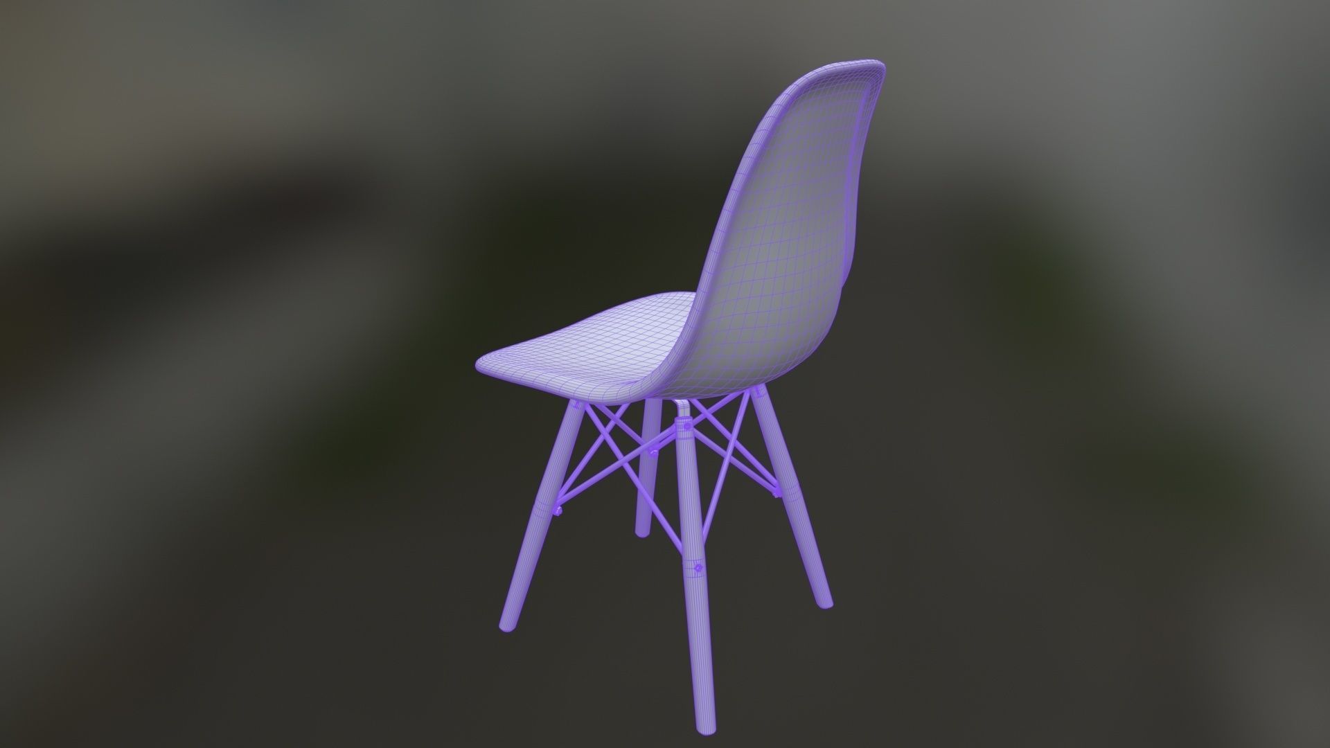 Chair FBX 3D model_6