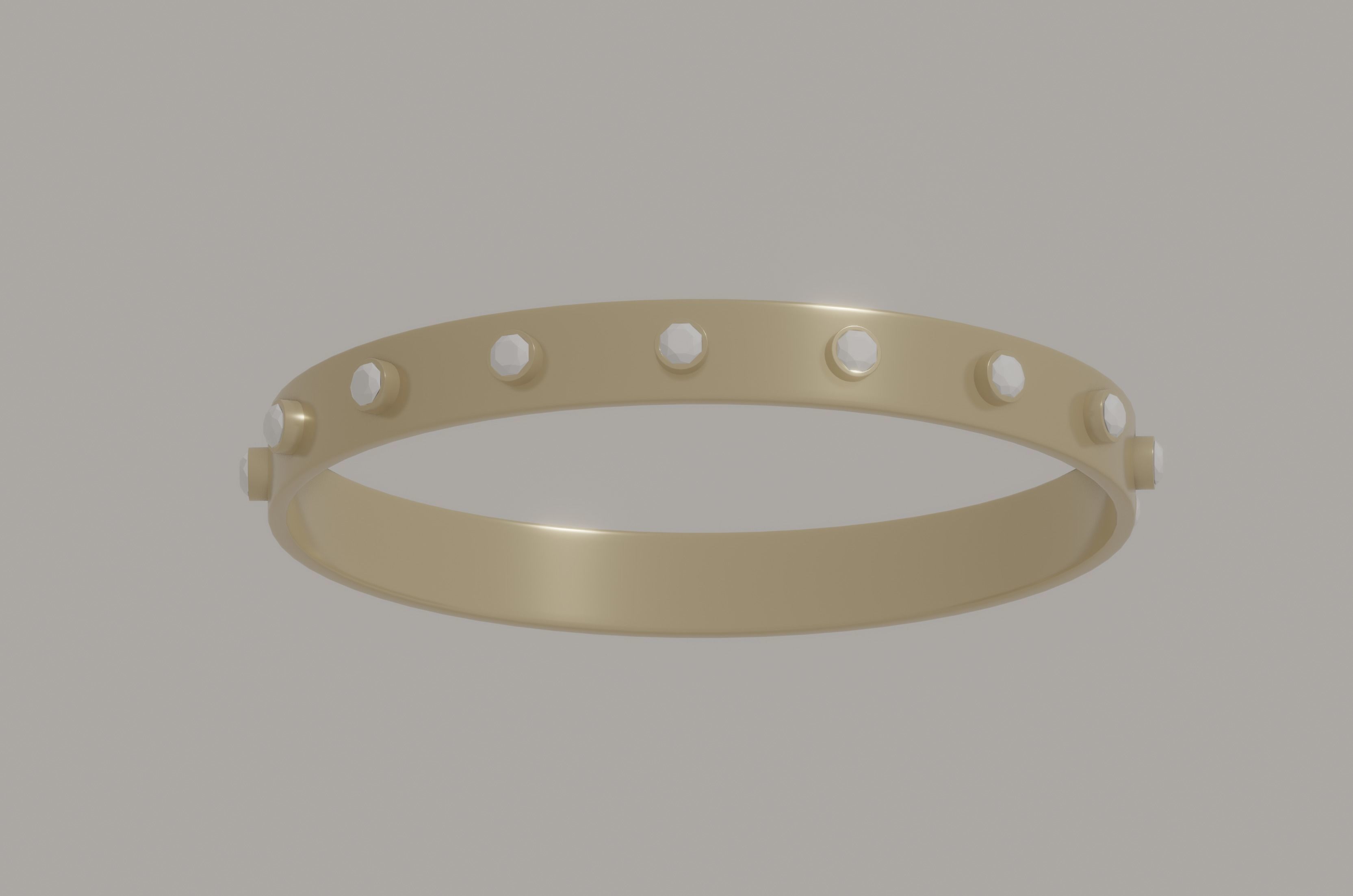Bracelet 3D model_2