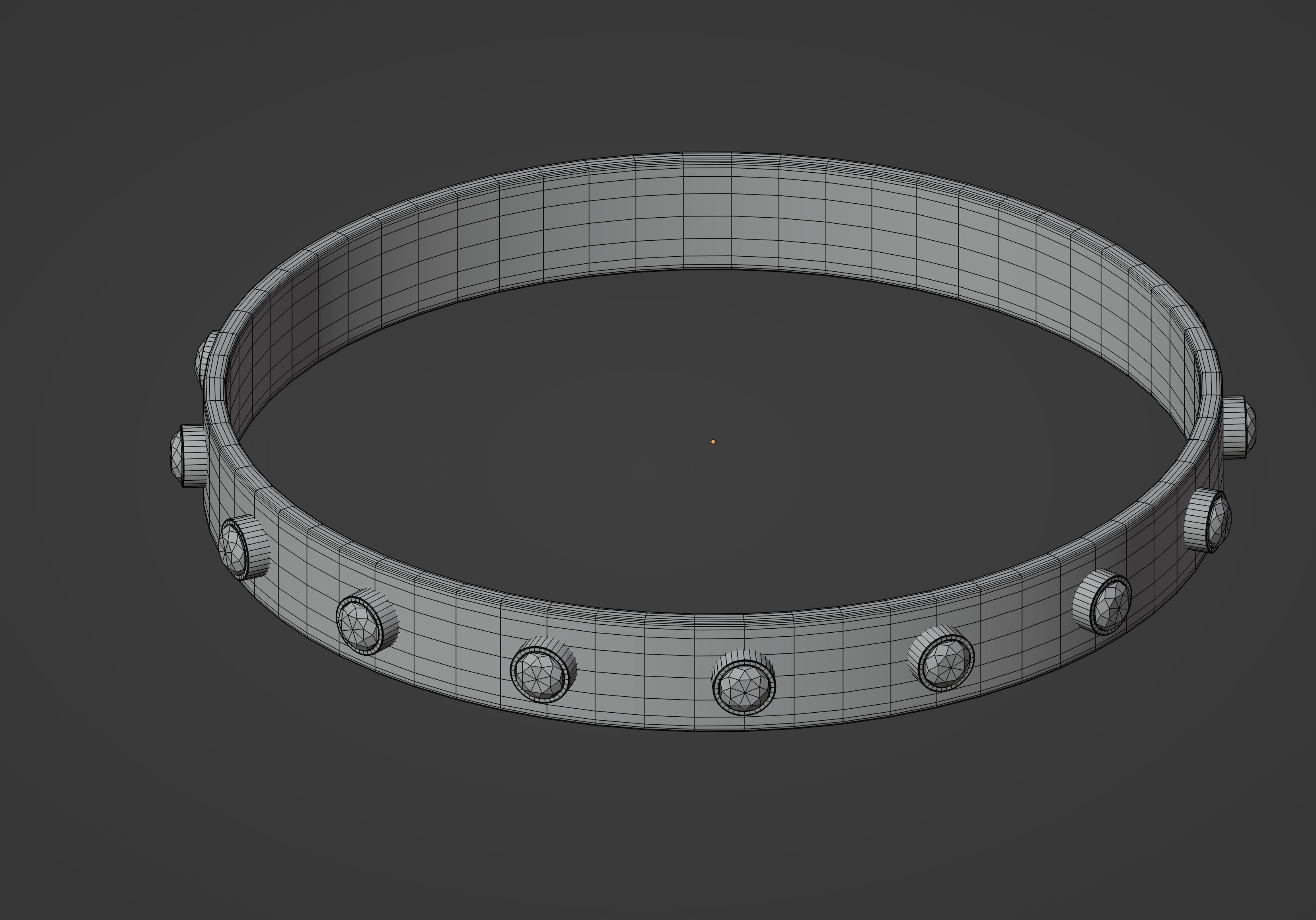 Bracelet 3D model_9