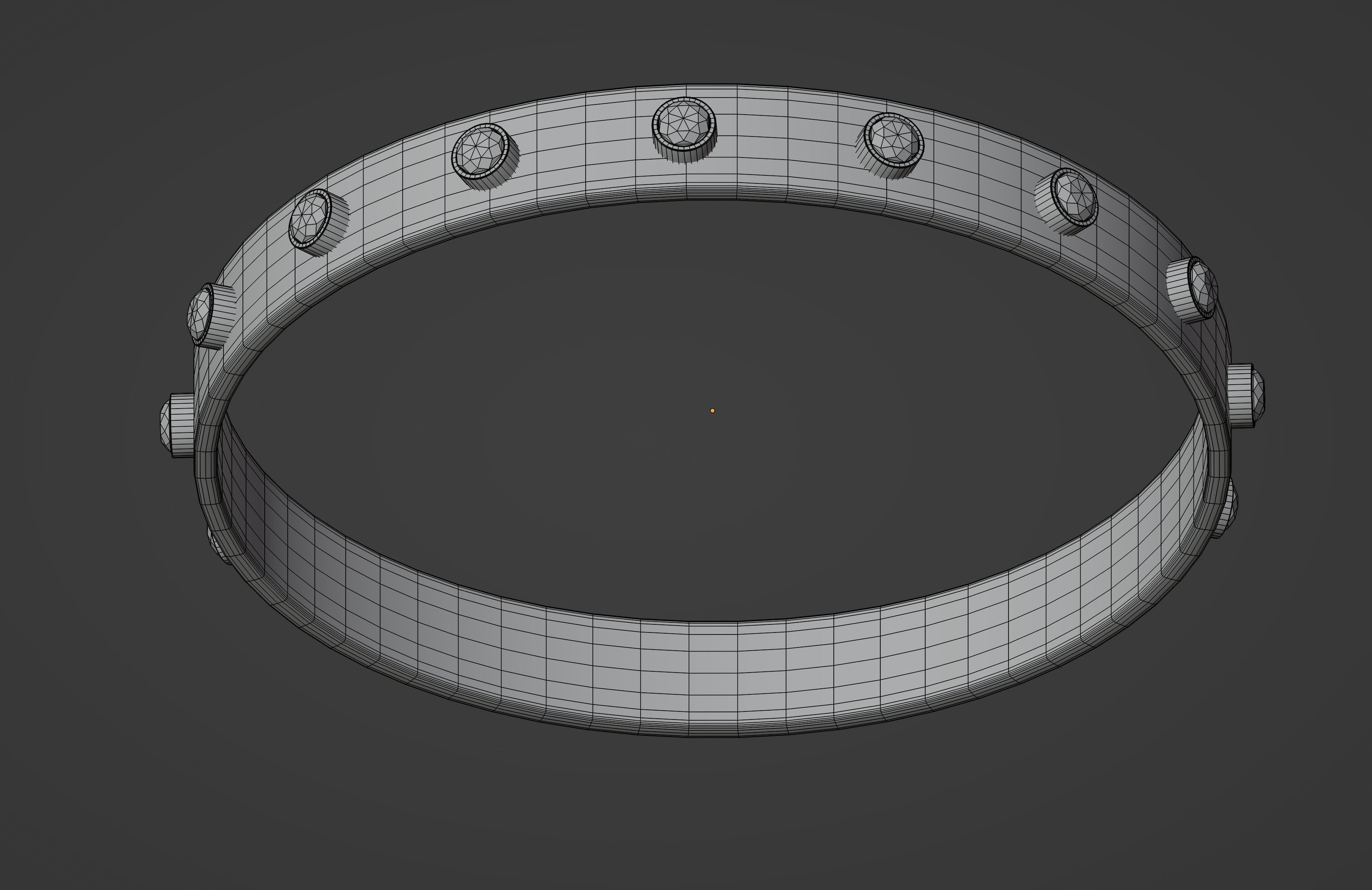 Bracelet 3D model_10