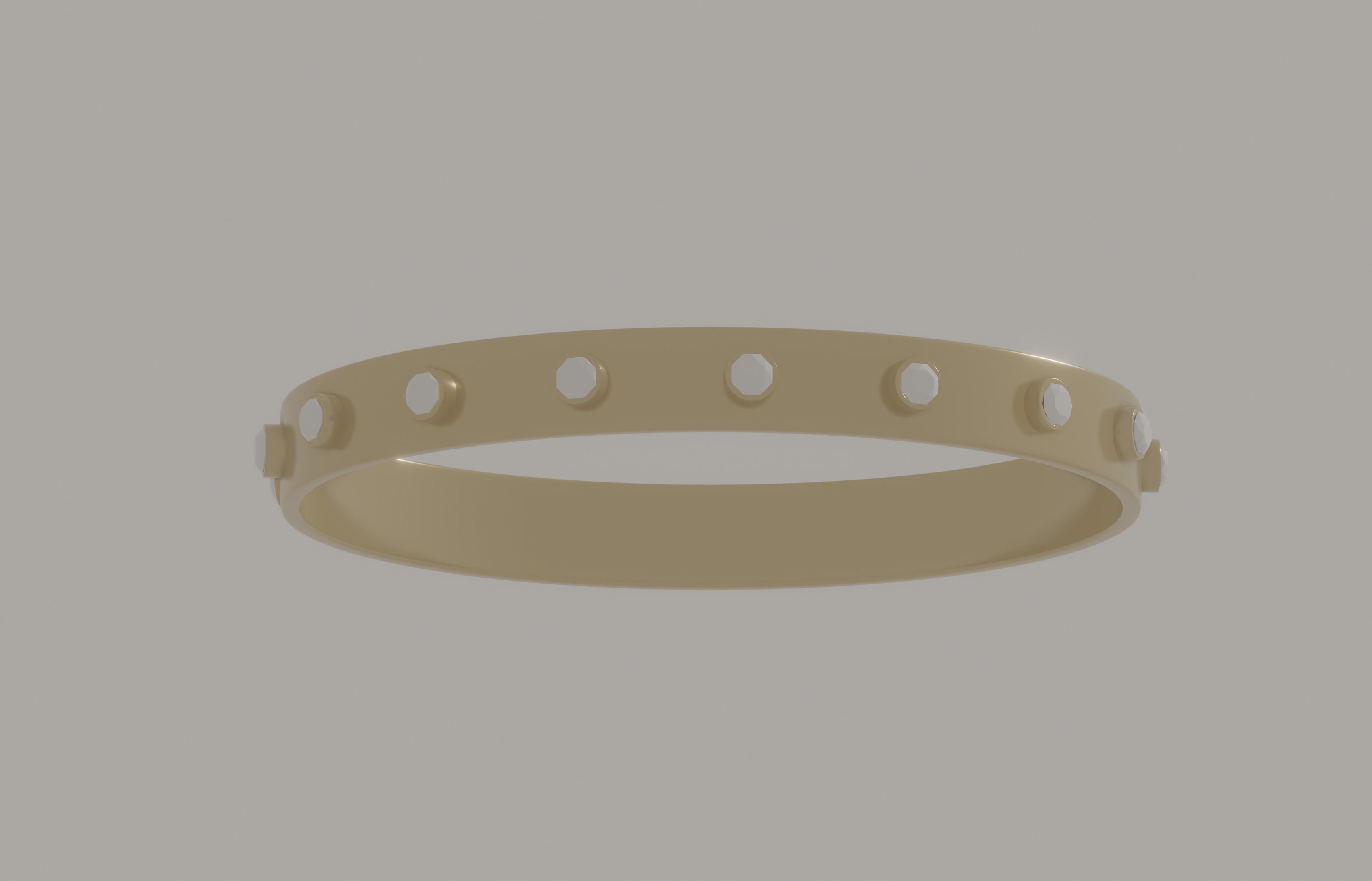 Bracelet 3D model_4
