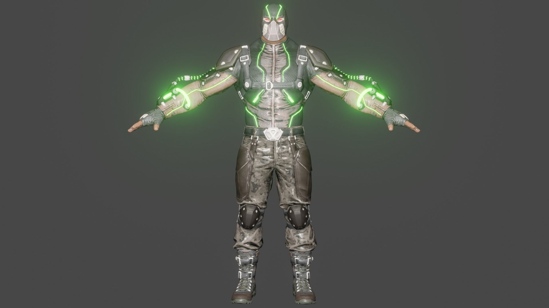 Bane 3d model 3D model_1