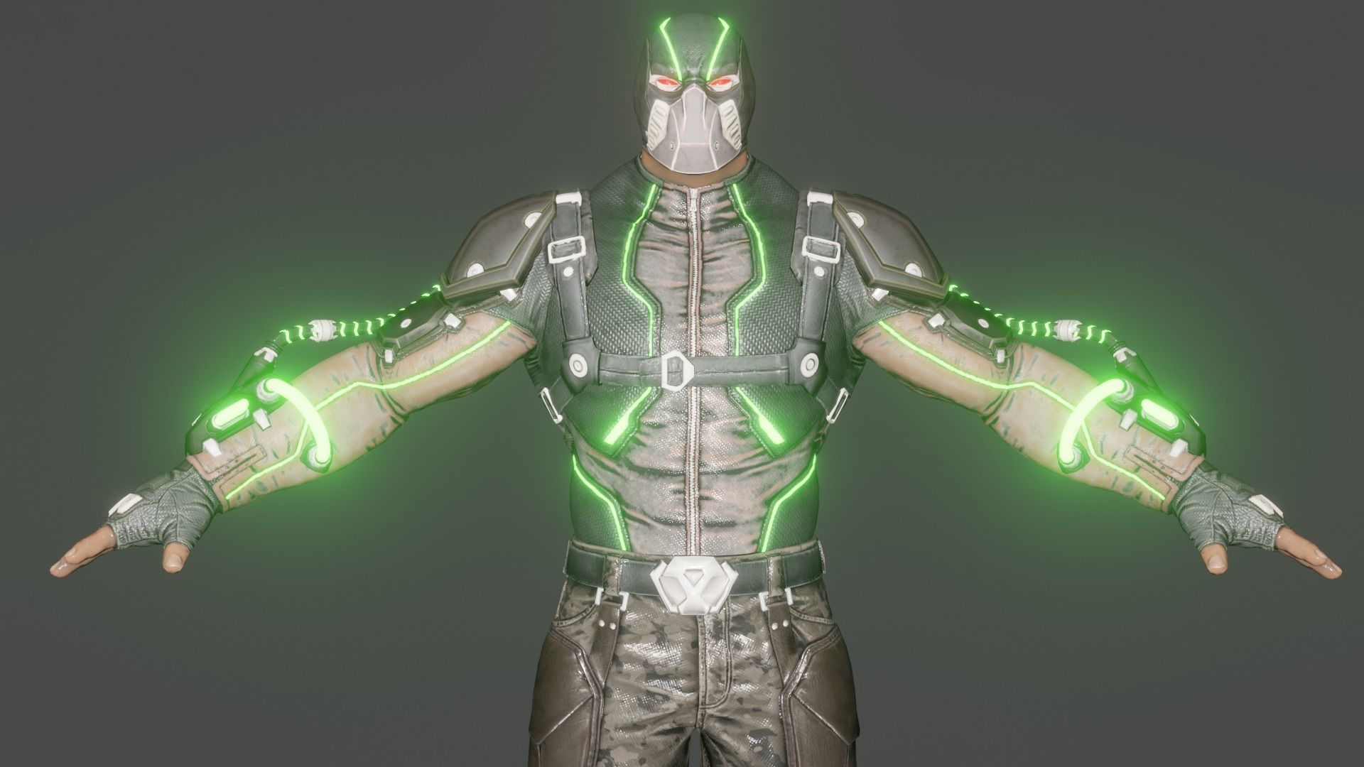 Bane 3d model 3D model_2