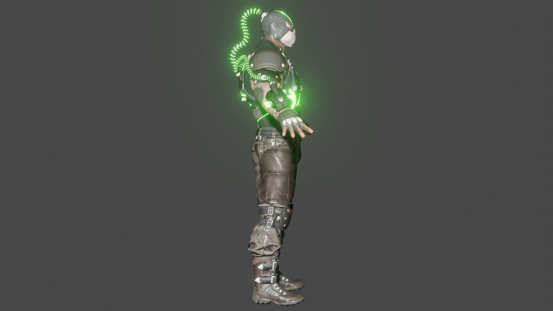 Bane 3d model 3D model_3