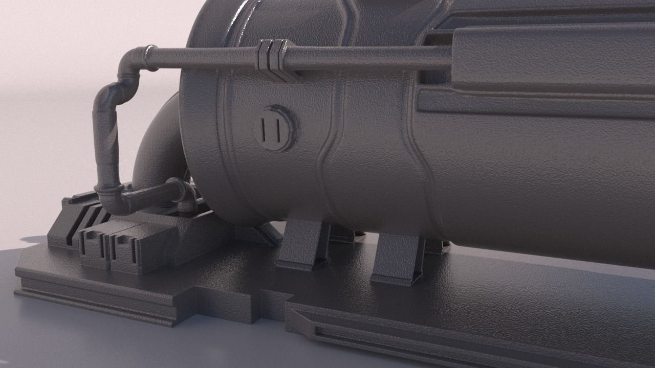 OilTank for 3Dprint 3D print model_4
