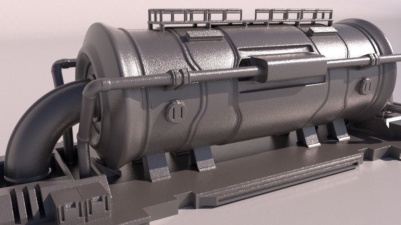 OilTank for 3Dprint 3D print model_2