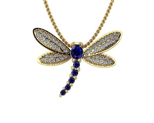 Dragonfly Pendants 3D print model