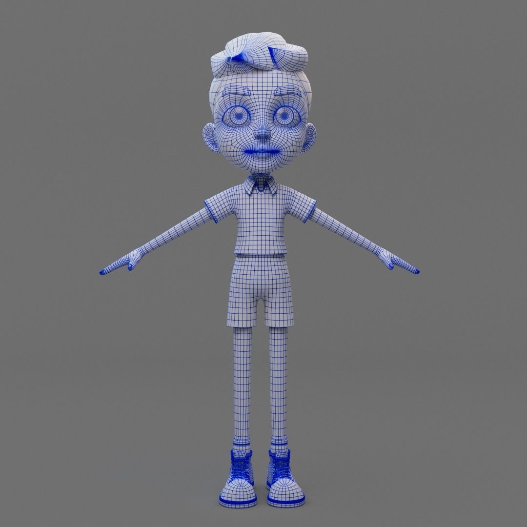 Kids  3D model_3