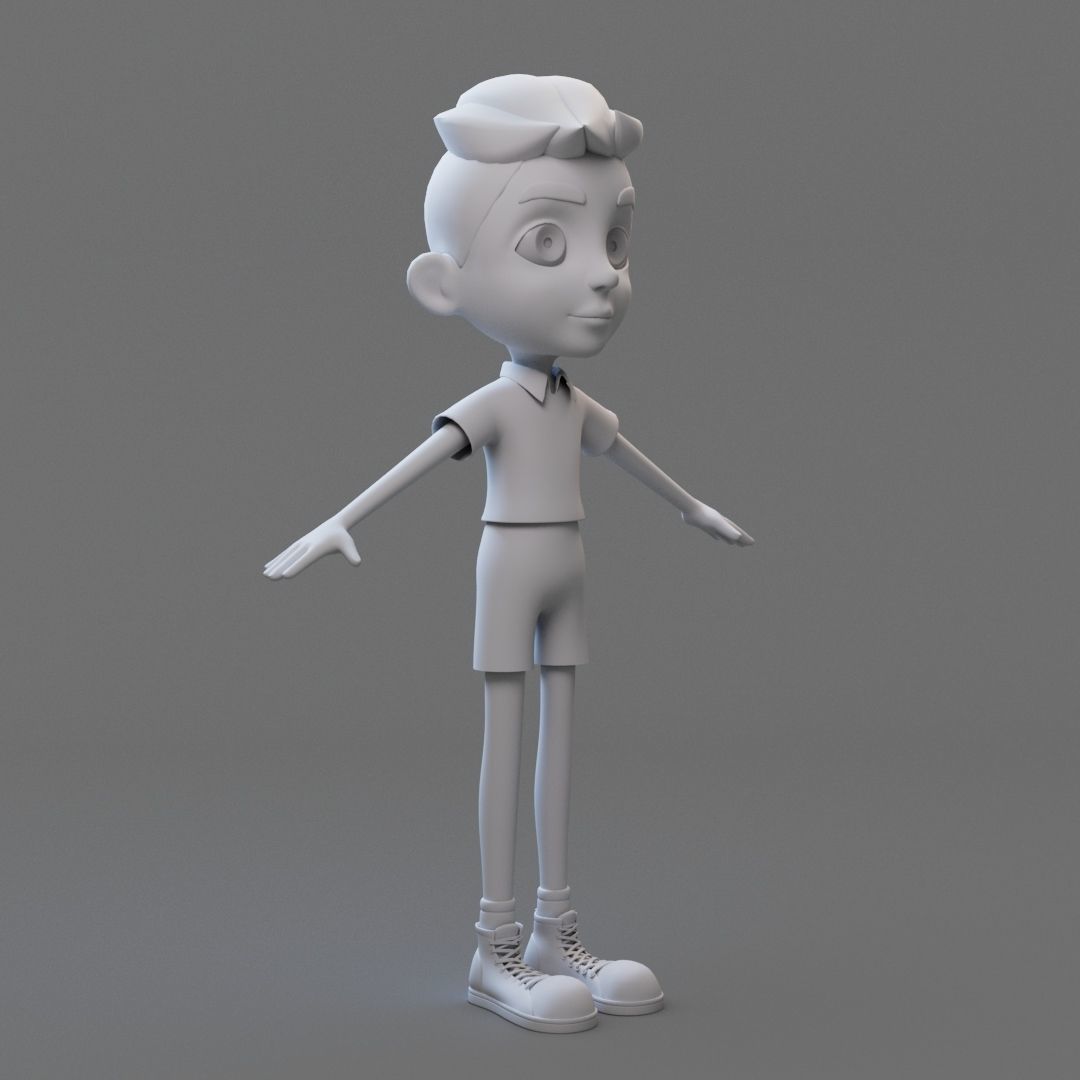 Kids  3D model_8
