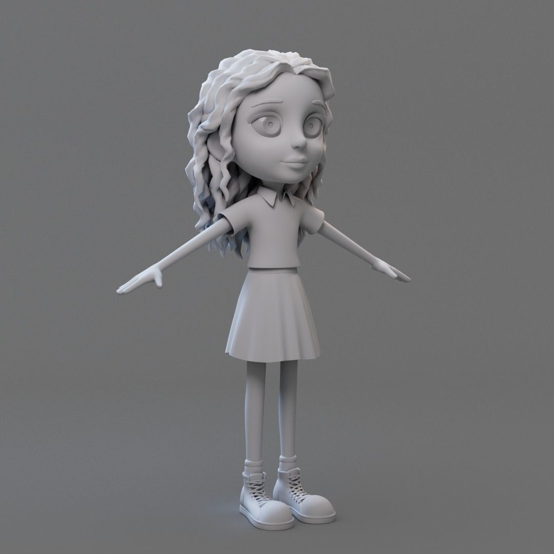 Kids  3D model_7
