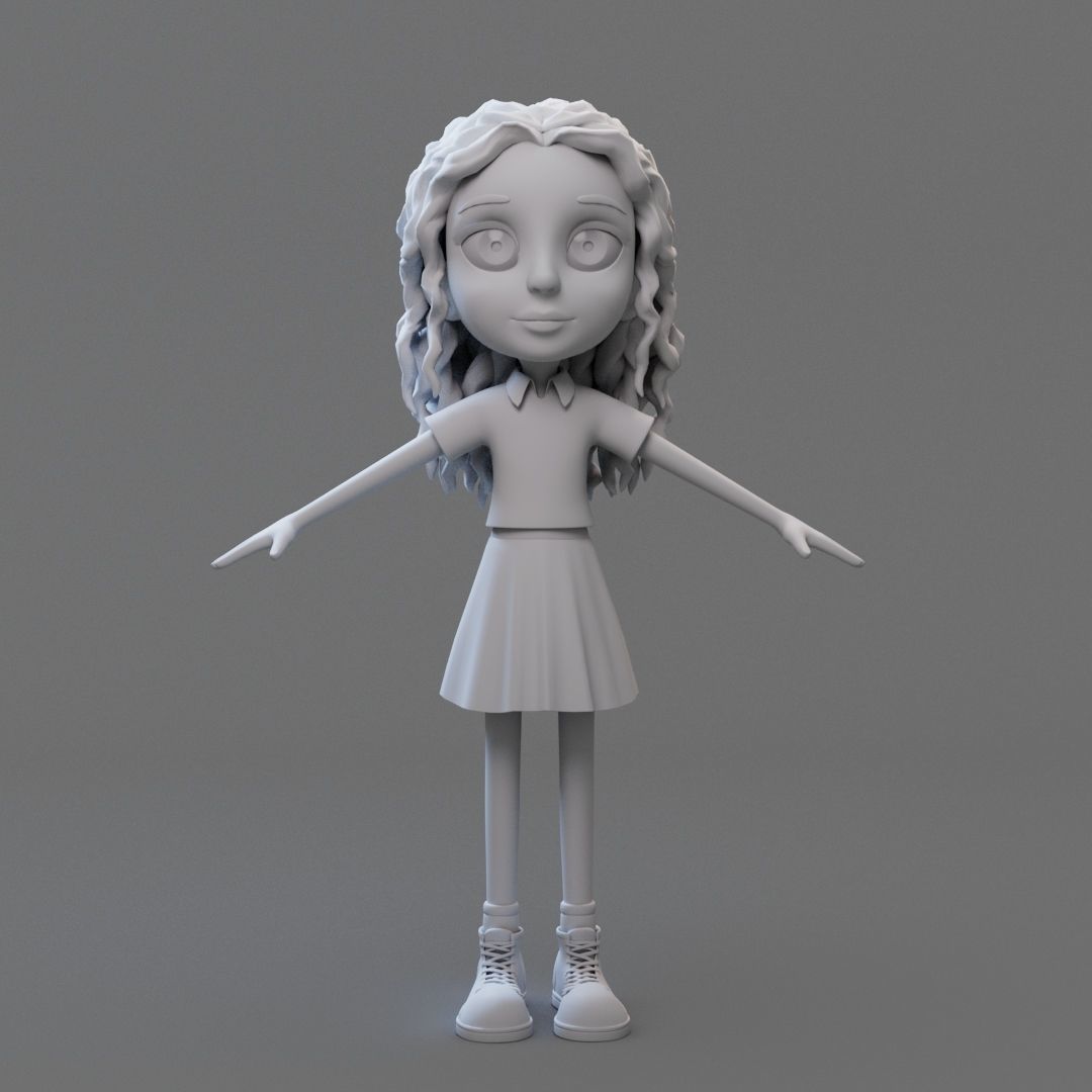 Kids  3D model_6