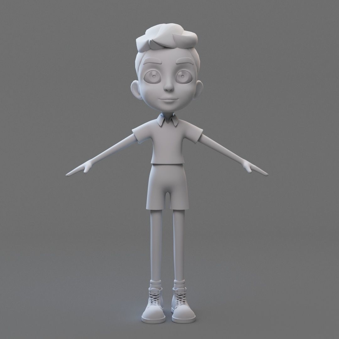 Kids  3D model_5