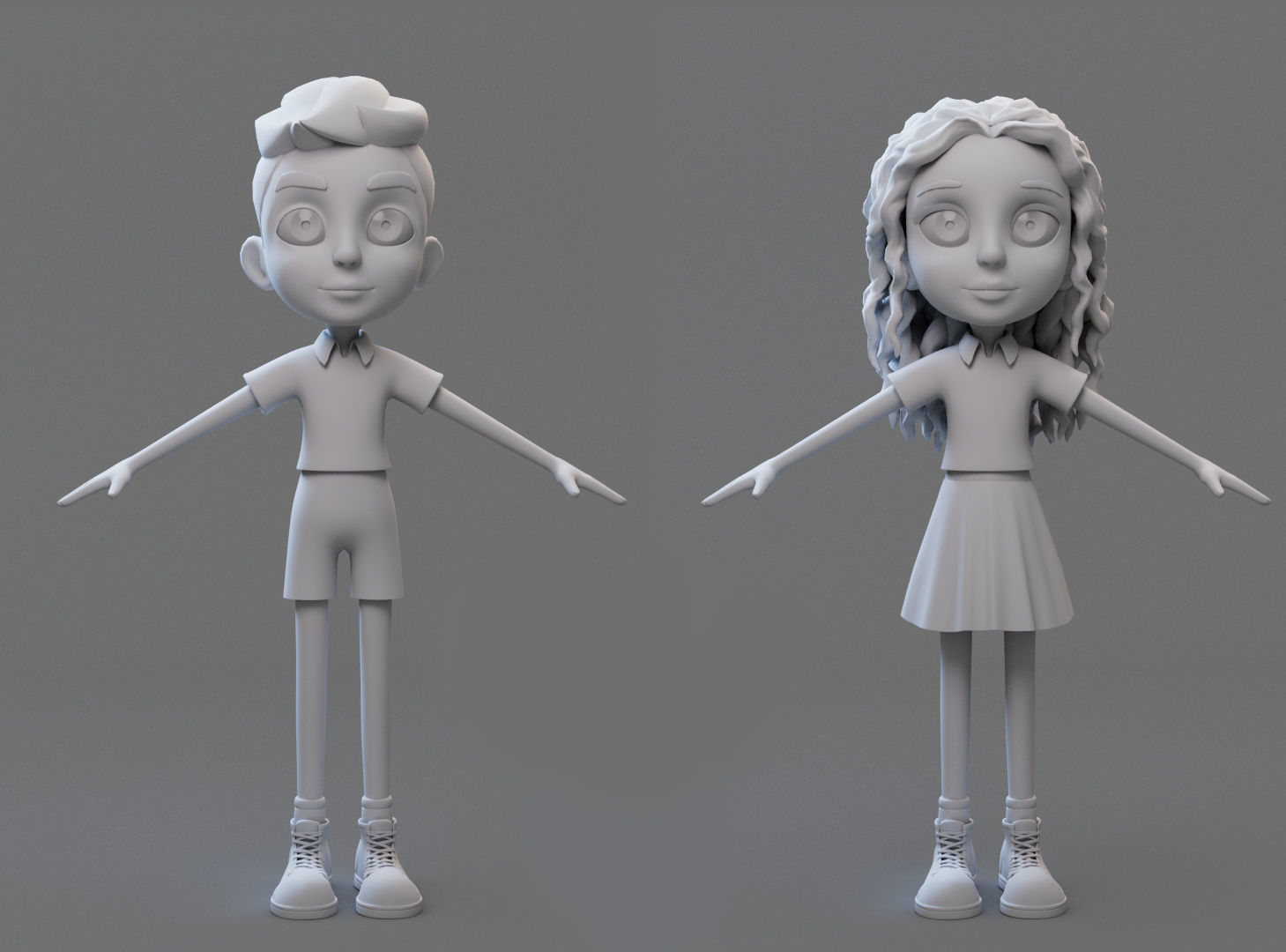Kids  3D model_1