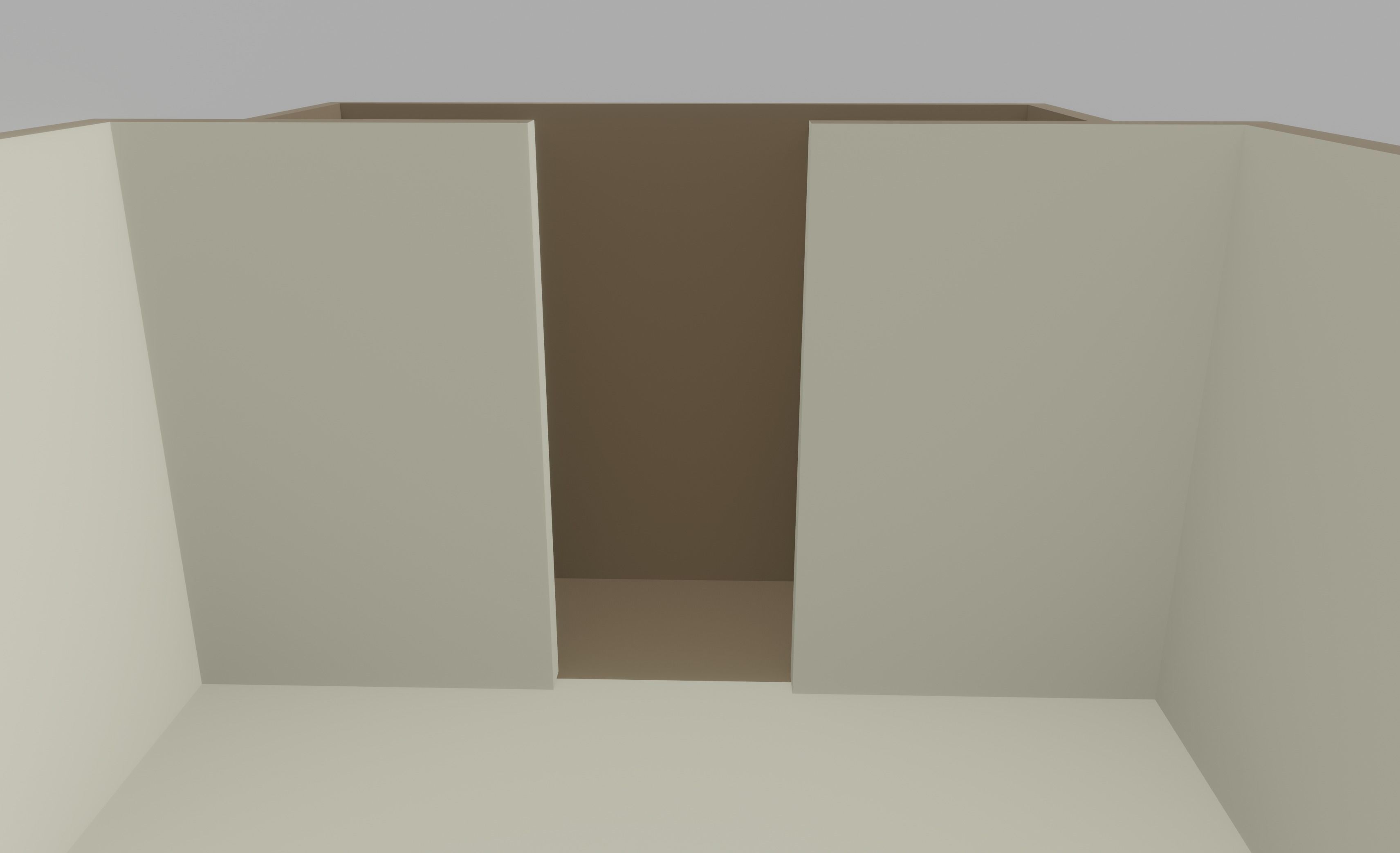 Apartment Floor Plan Low-poly 3D model_9