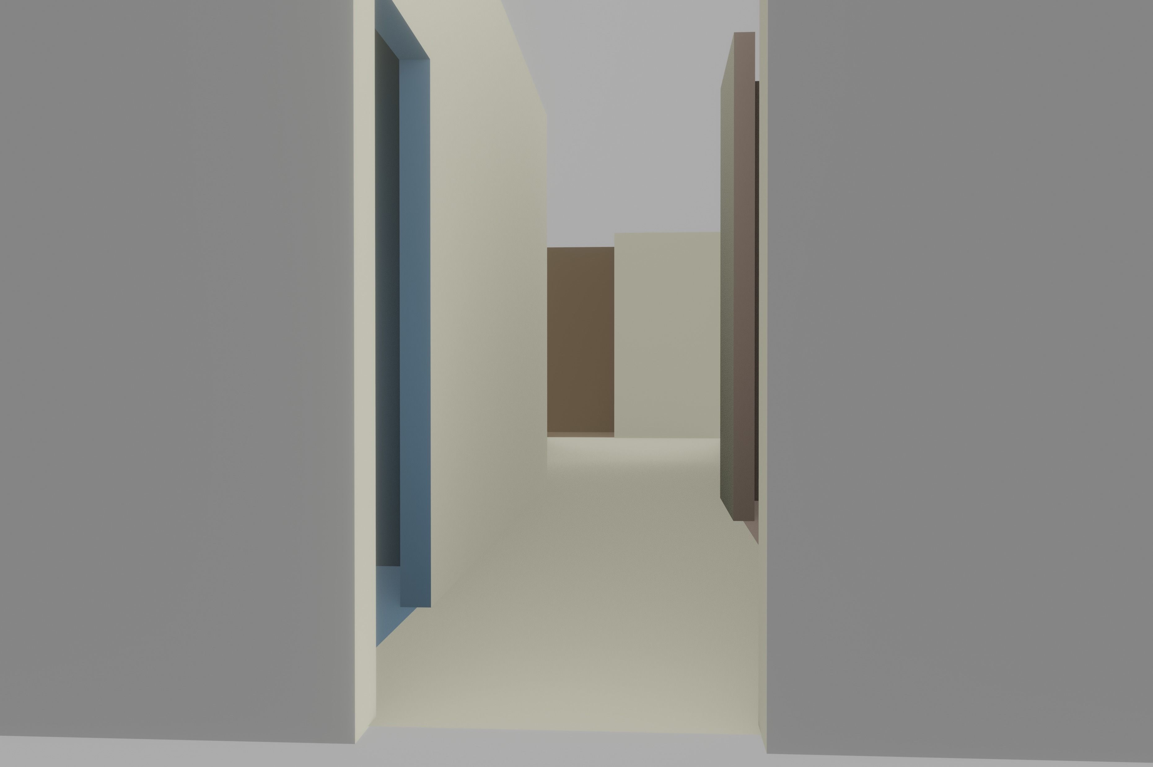 Apartment Floor Plan Low-poly 3D model_11