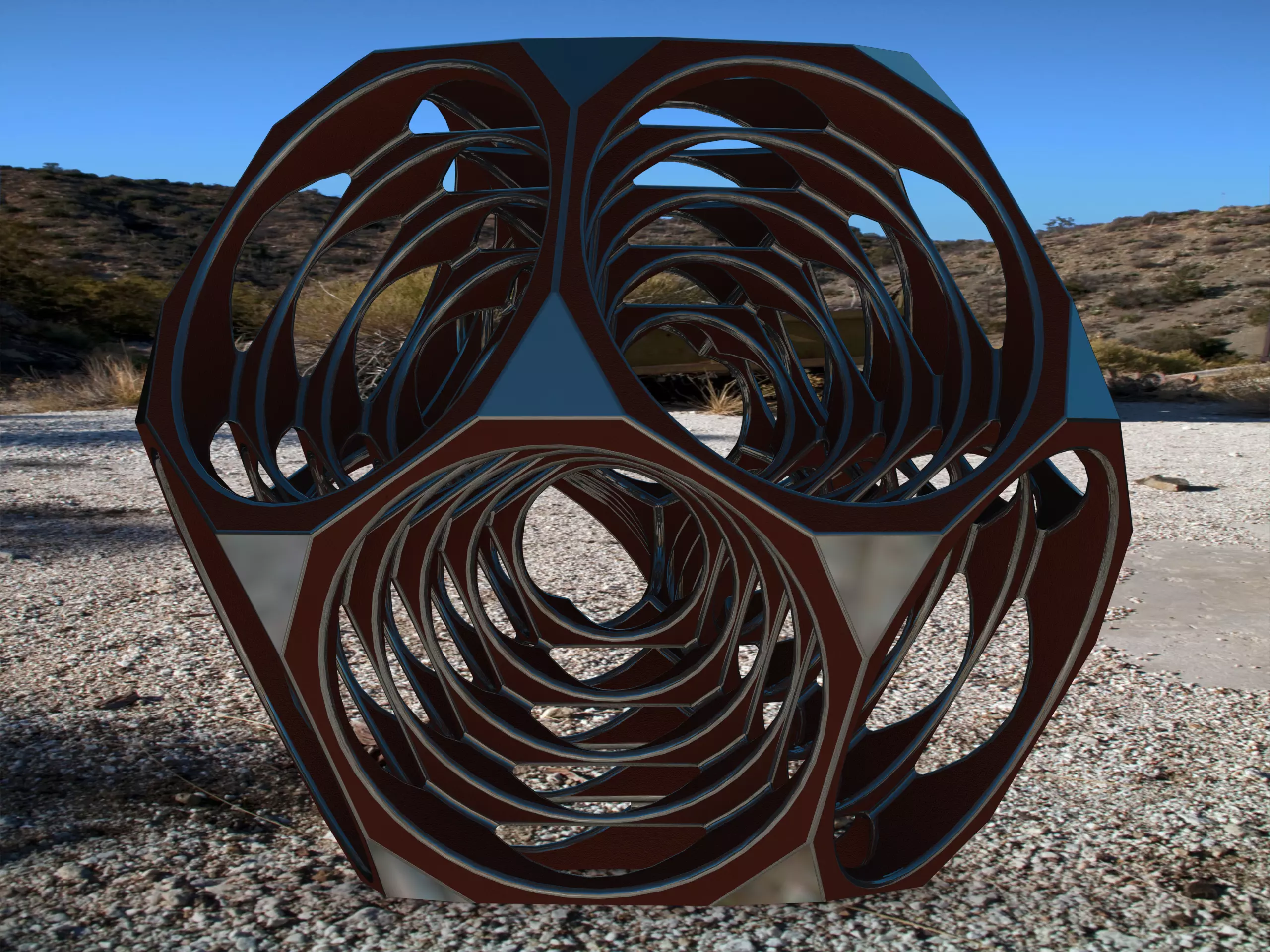 Truncated Turners Dodecahedron 3D print model_0