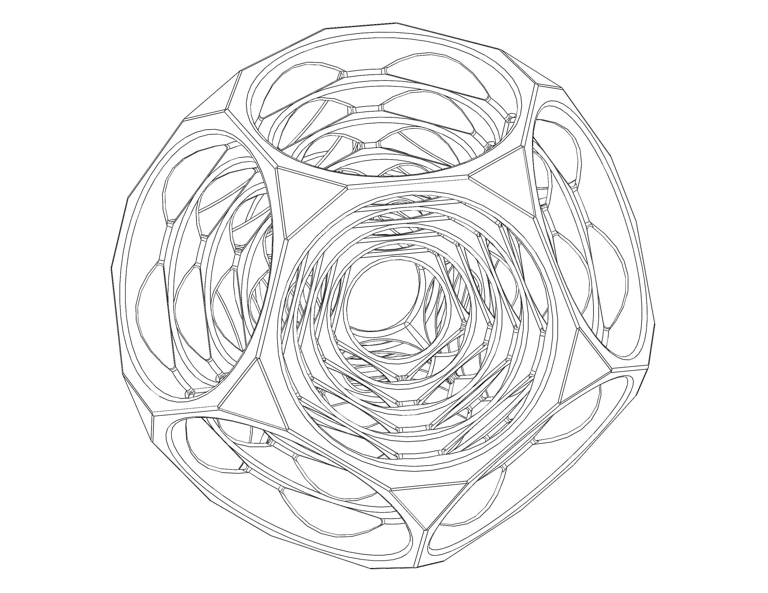 Truncated Turners Dodecahedron 3D print model_6