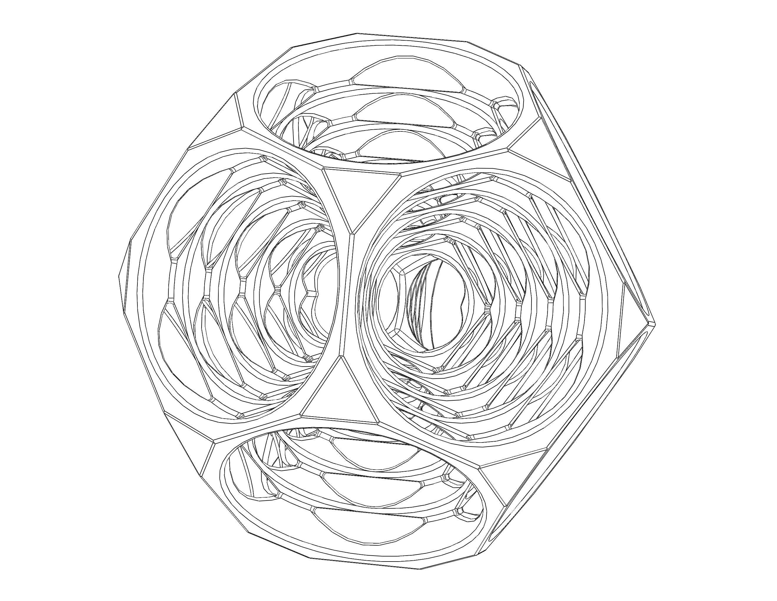 Truncated Turners Dodecahedron 3D print model_10