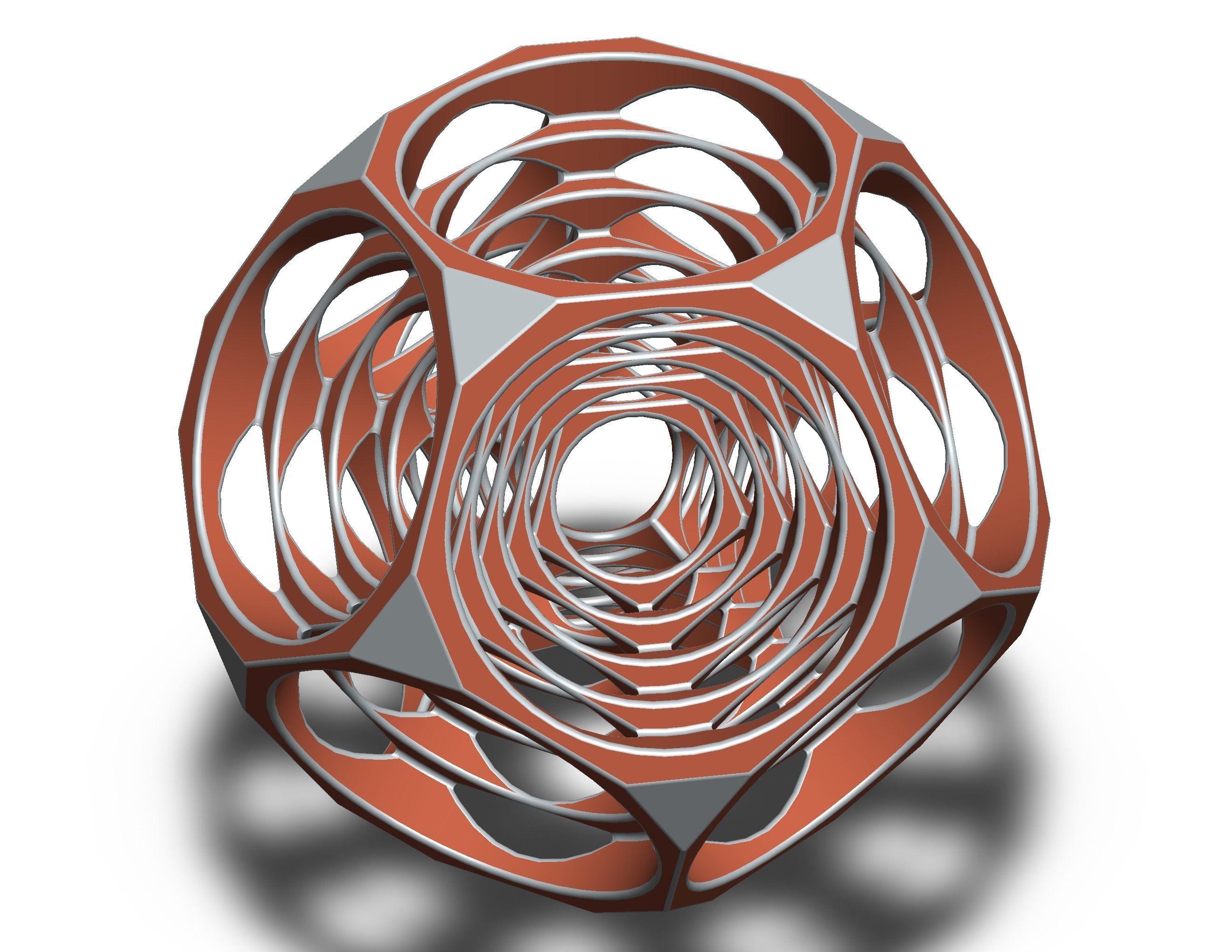 Truncated Turners Dodecahedron 3D print model_9