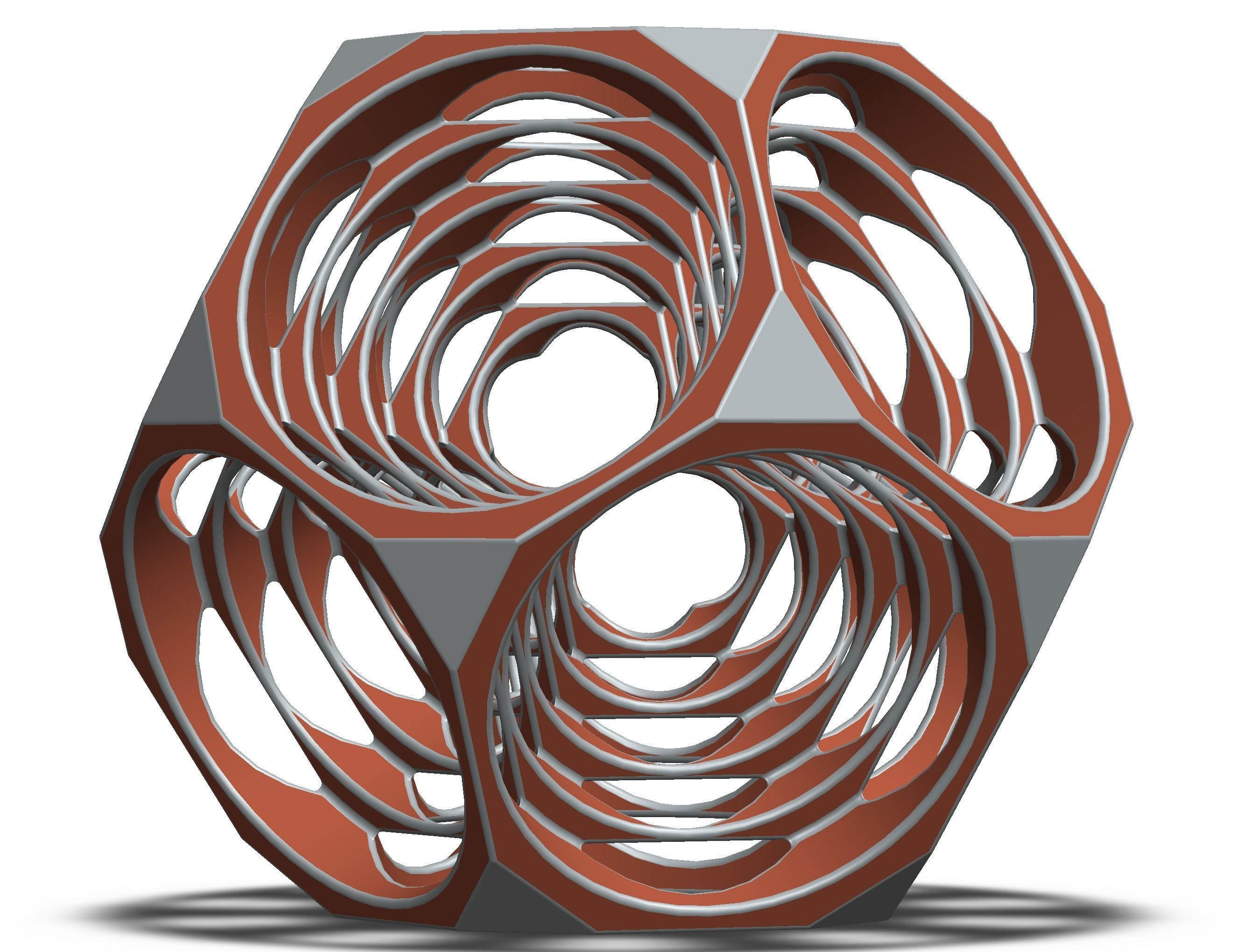 Truncated Turners Dodecahedron 3D print model_25