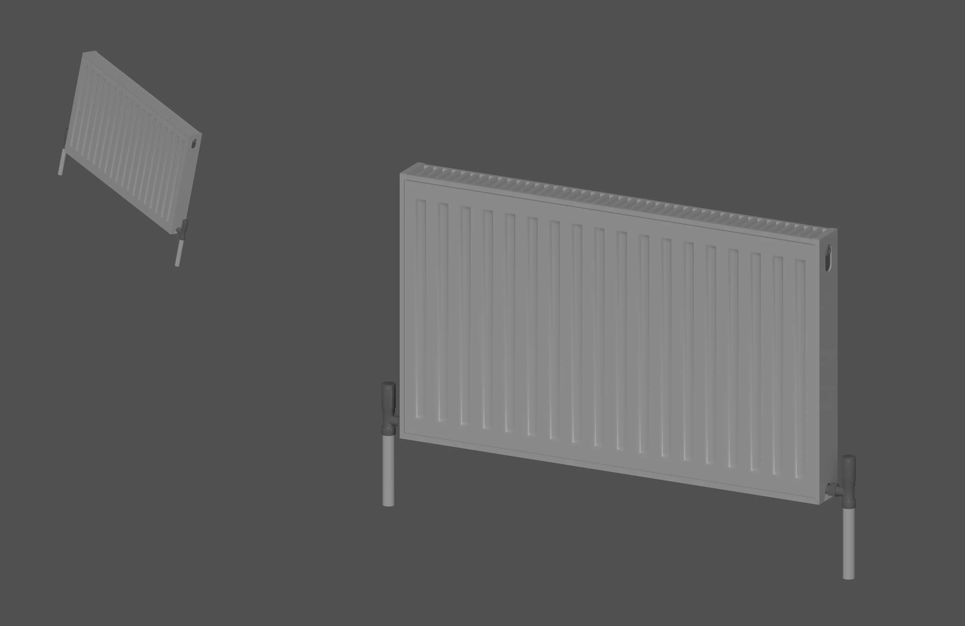 Heating Radiator 3D model_0