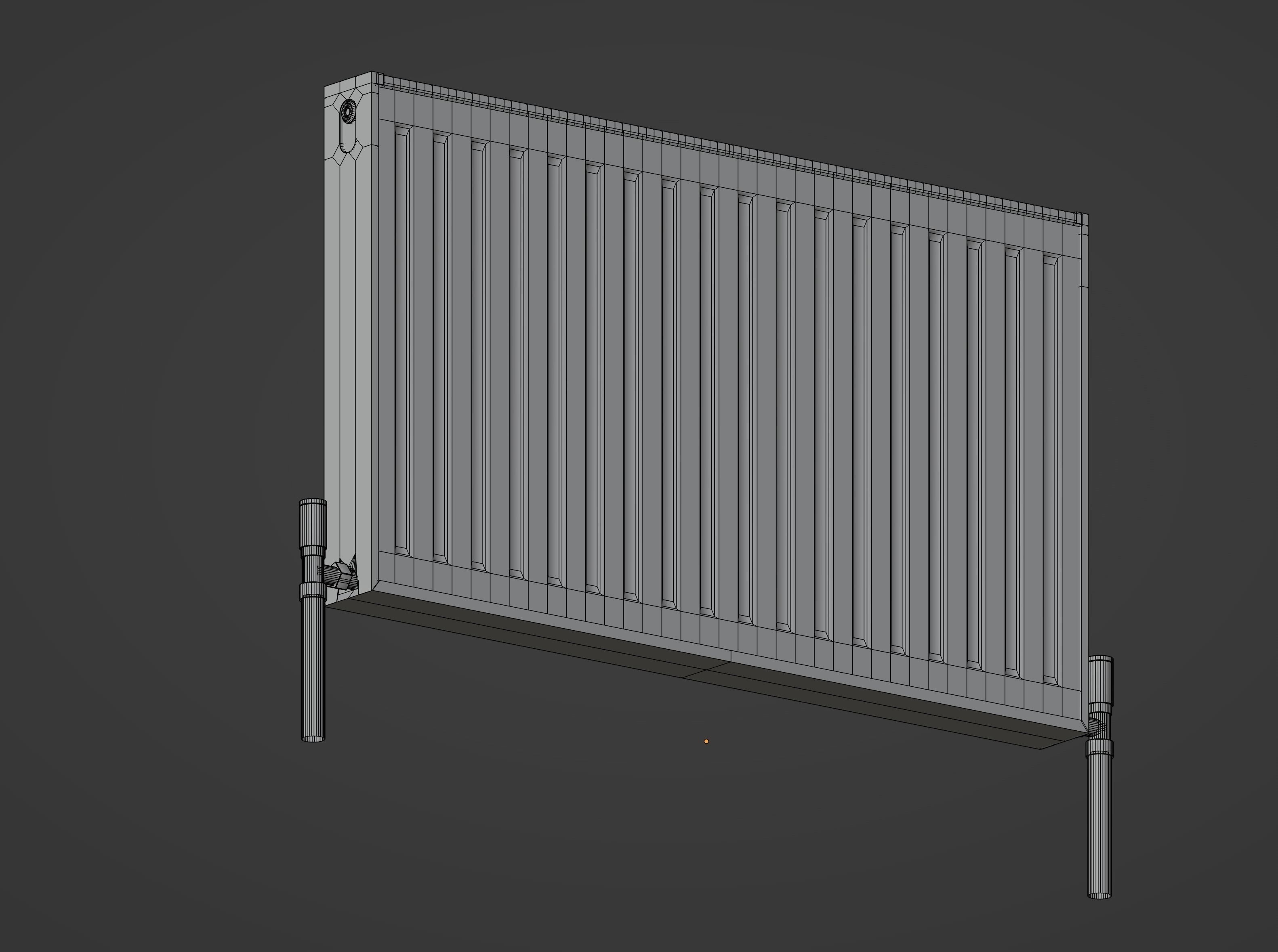Heating Radiator 3D model_16