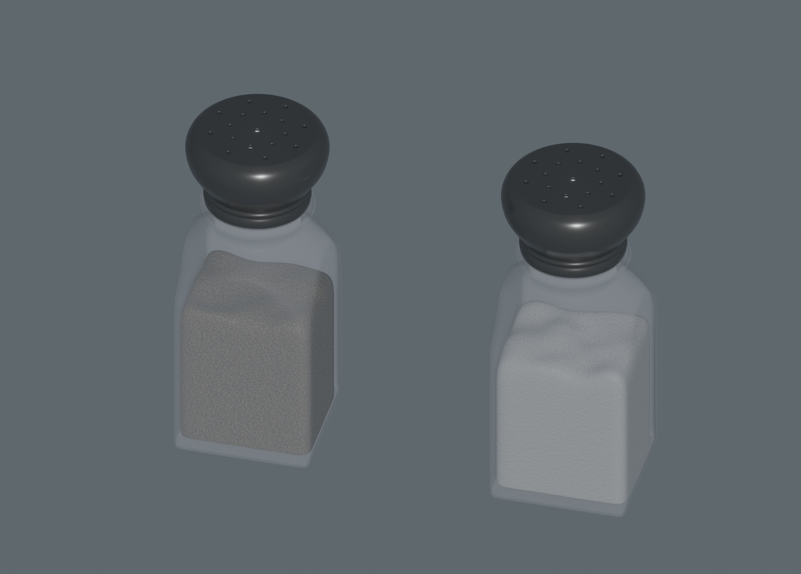 Salt and Pepper 3D model_2