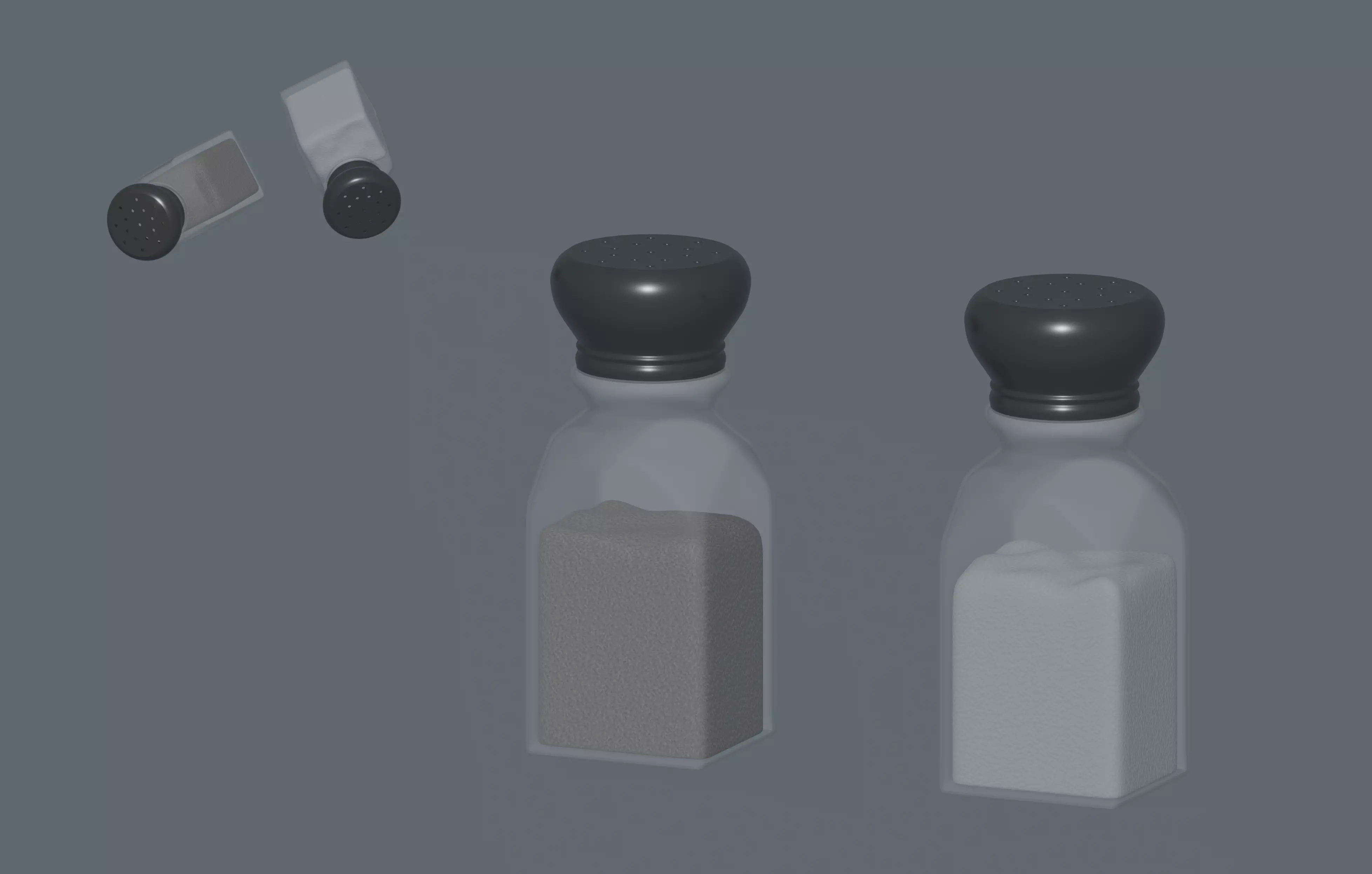 Salt and Pepper 3D model_0