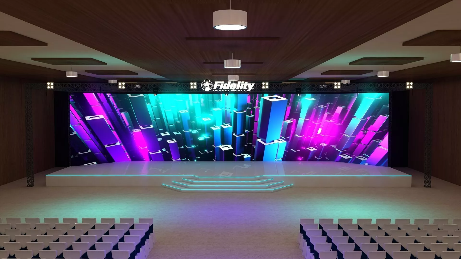 Event Stage Design 3D model