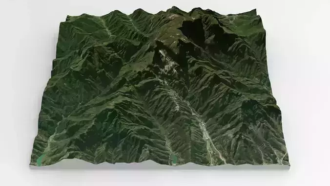 Mountain landscape Tianmen China