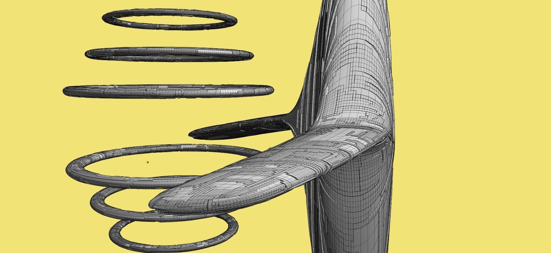 Alien Spacecity 3D model_23