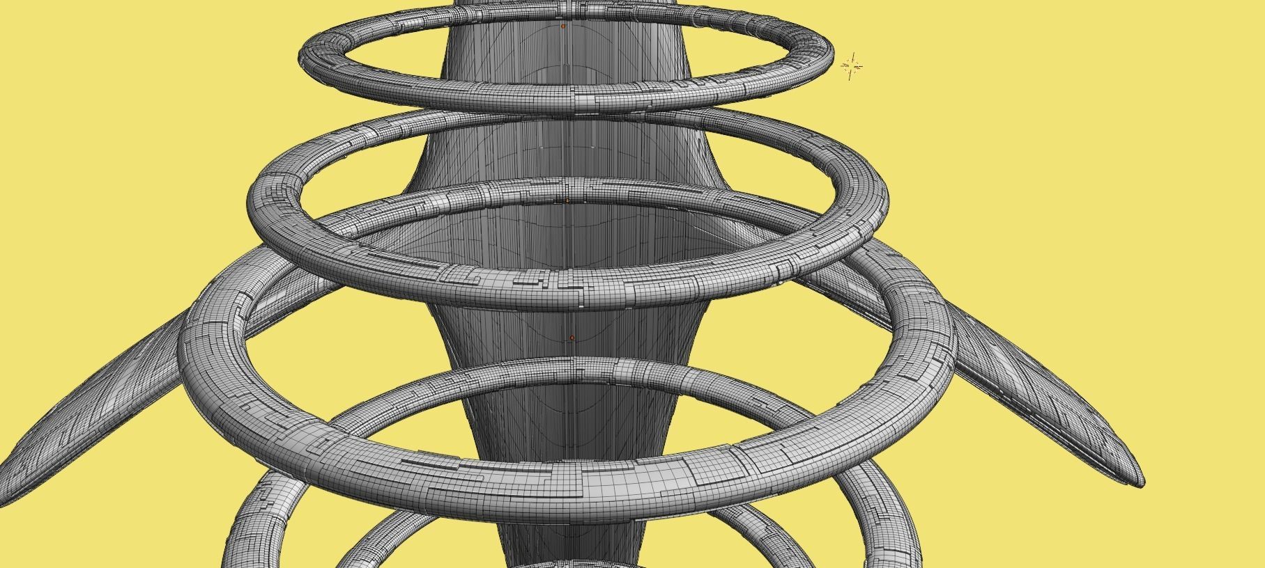 Alien Spacecity 3D model_28