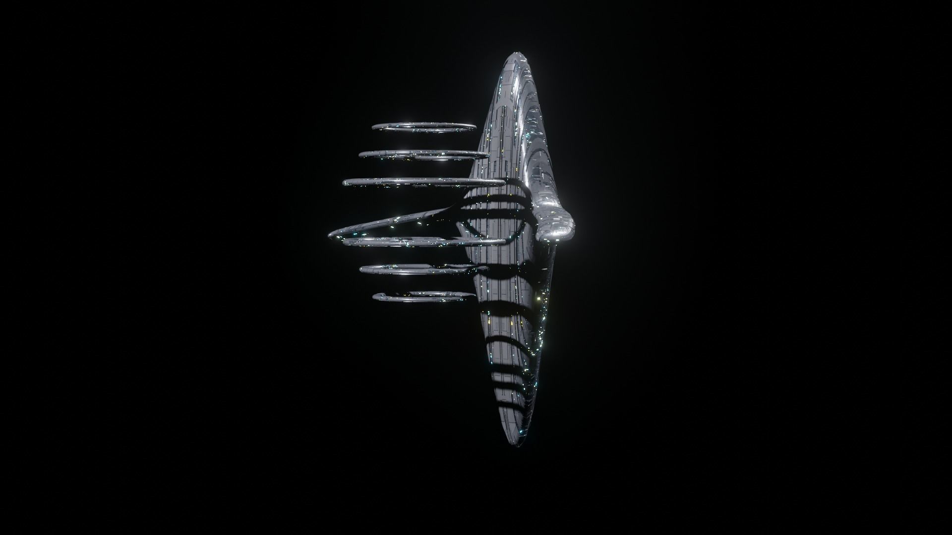 Alien Spacecity 3D model_14