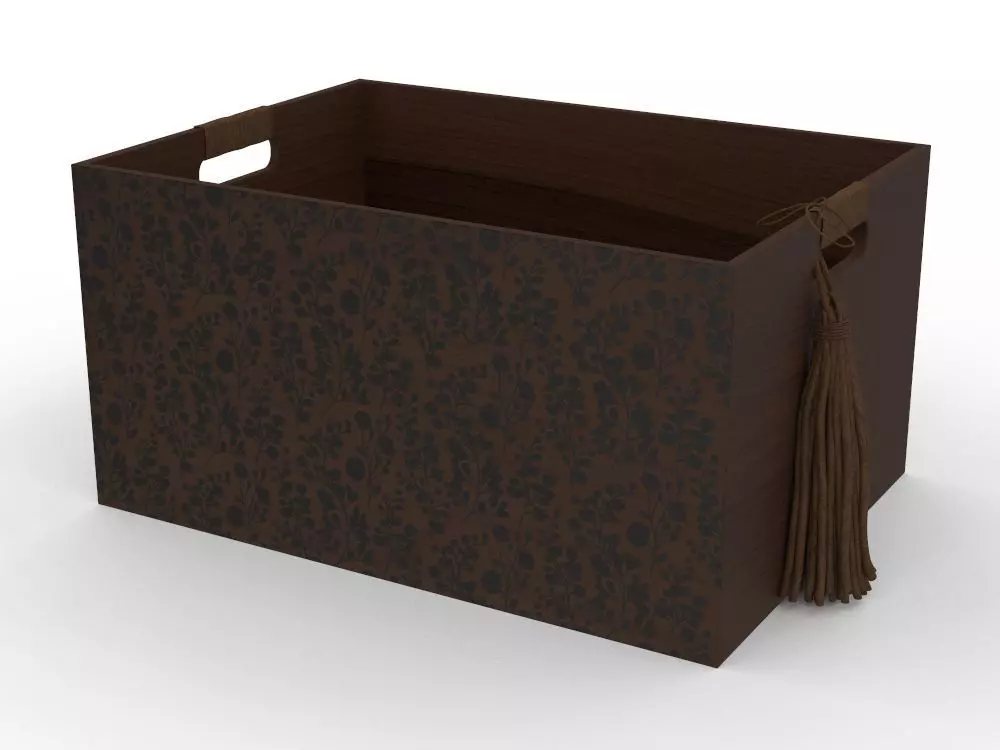 H2000434 BOX BROWN 3D model_0