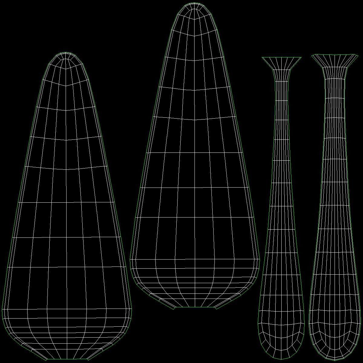 Generic Cutlery Serving Set of 7 Pieces COLLECTION 3D model_25