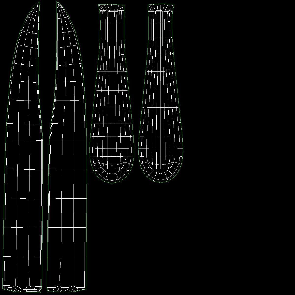 Generic Cutlery Serving Set of 7 Pieces COLLECTION 3D model_28