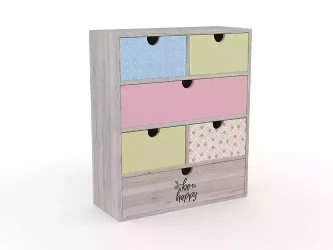 H2000424 CHEST OF DRAWERS NATURAL