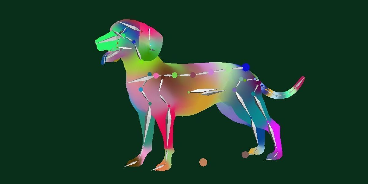 Bavarian Mountain Hound Dog Breed 3D model_11