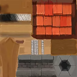 water well Free low-poly 3D model_0