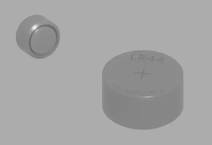 Button Cell Battery 3D model