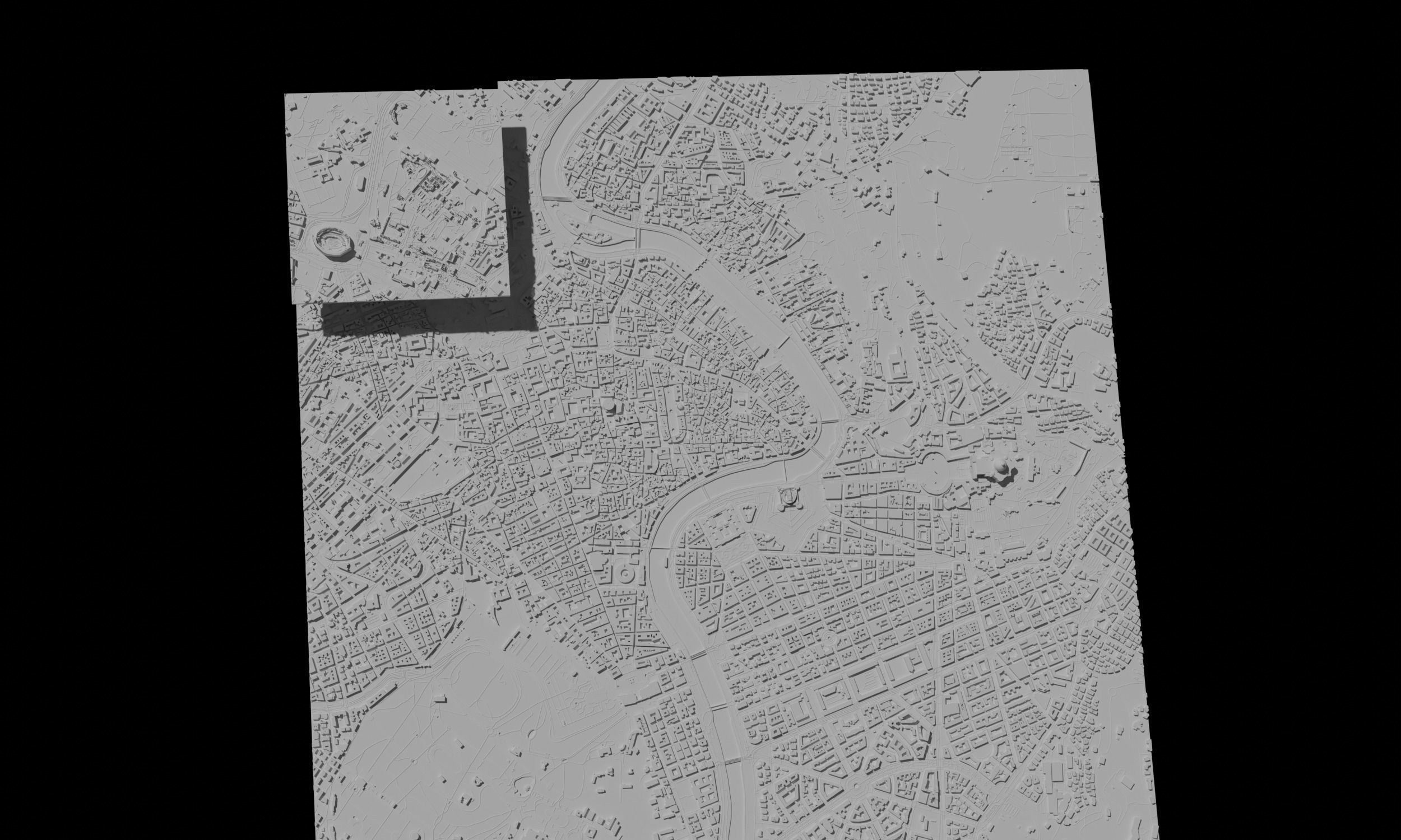Rome 3D Printing stl file 3D Model of Rome 3D print model_3