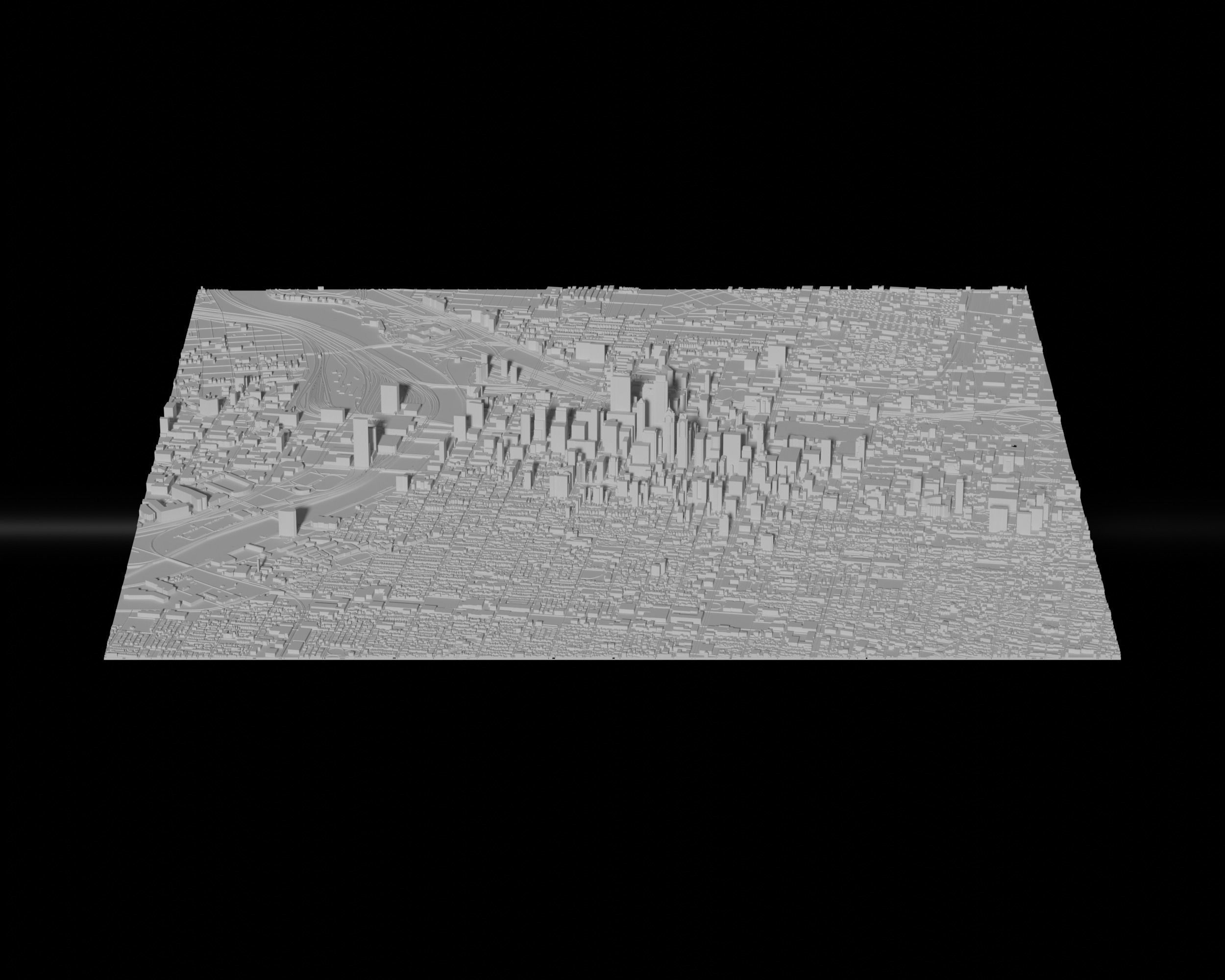 Philadelphia 3D Printing stl file 3D Model of Philadelphia 3D print model_4