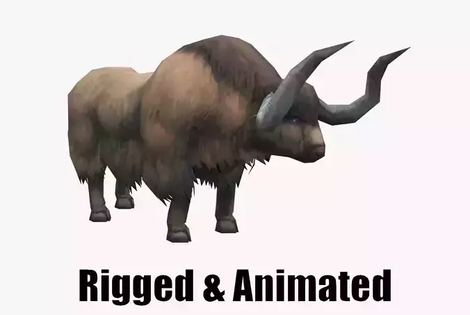 animated yak