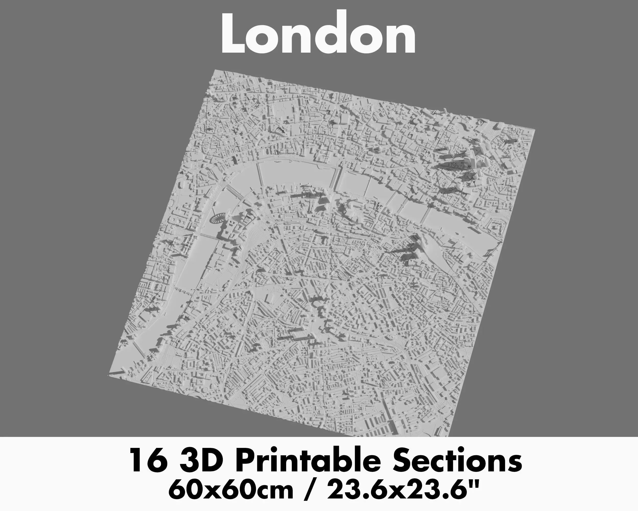 London 3D print model_0