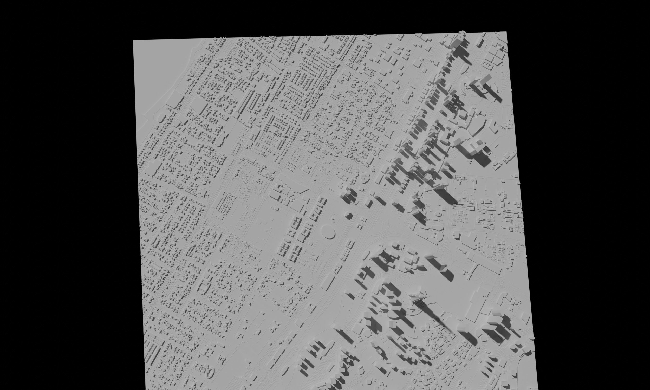 Dubai 3D Printing stl file 3D Model of Dubai 3D print model_3